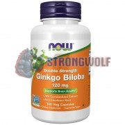 Ginkgo [Гинкго Билоба] (120 мг x 100 капс), NOW Foods