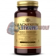 Magnesium Citrate [Highly Absorbable] (60 шт), Solgar